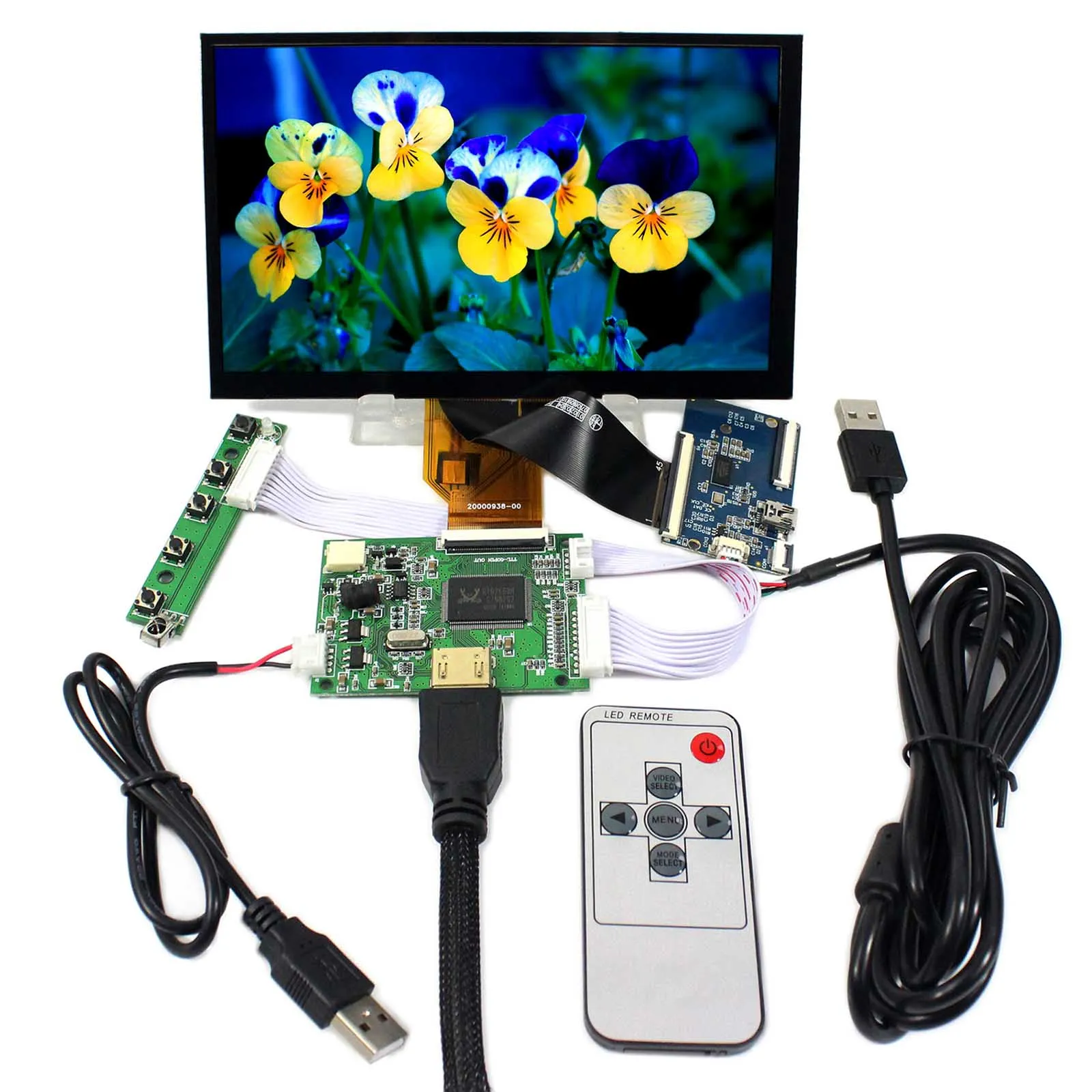 HD MI LCD Controller Board+7inch 