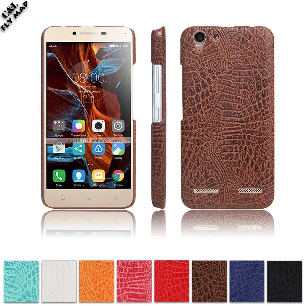 Защитный чехол из крокодиловой кожи для Lenovo VIBE K5 Pro A6020 жесткий защитный ПК K 5 A 6020