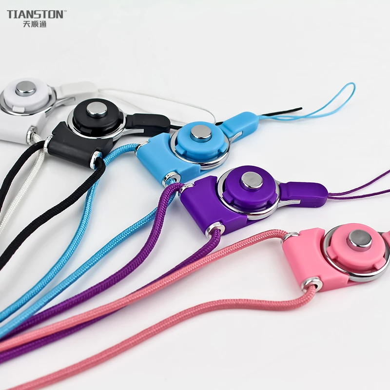 TIANSTON Mobile phone rope lanyard Detachable key phone case breast