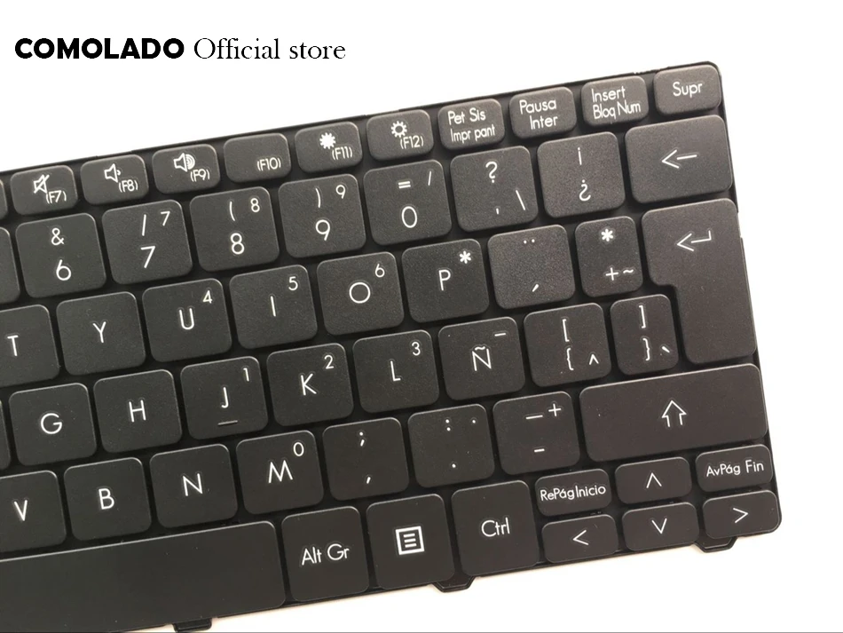 LA Latin Keyboard For Acer Aspire One D255 D255E D257 AOD257 D260 D270 521 522 532 532H 533 AO521 AO533 NAV50 Black keyboard LA Layout (2)