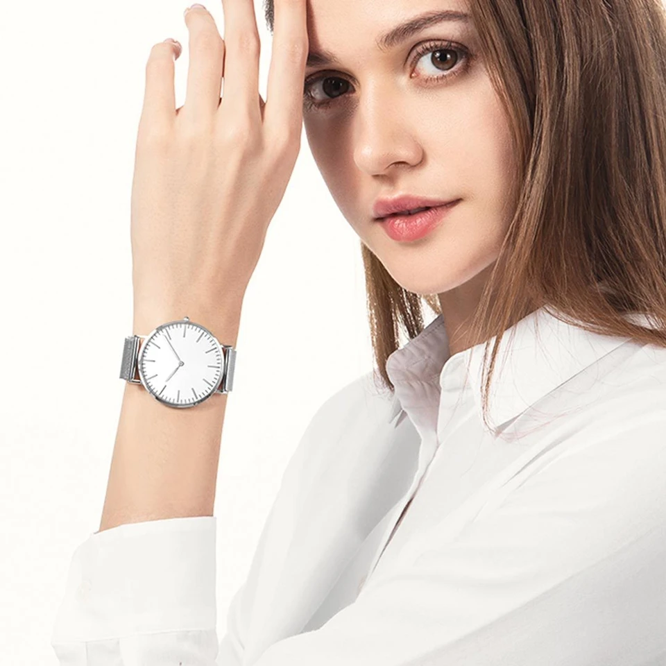  Original Xiaomi Mijia TwentySeventeen Series Quartz Watch Casual Business Wrist Watch Women Men Wat