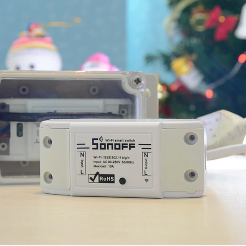 3 шт. с использованием IP66 водонепроницаемый чехол для Sonoff Basic/pow/dual/th10 16 на
