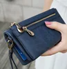 2019 Fashion Women Large Capacity Leather Wallets Lady Long Big Zipper Purse Female Money Bag Phone Clutch Walet Wristlet 1