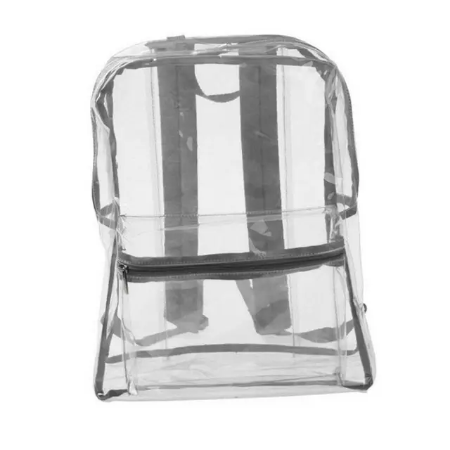 Sequins Fashion Backpacks Transparent Clear Plastic Waterproof Backpack High Capacity Teenage