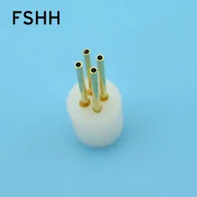 White 4pin laser diode test socket LD test socket BOSA / TOSA / ROSA test socket