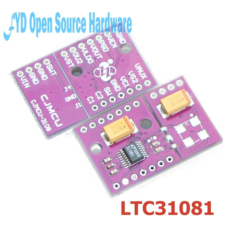 1pcs CJMCU-3108 LTC3108 -1 ultra low voltage boost converter power manager development board