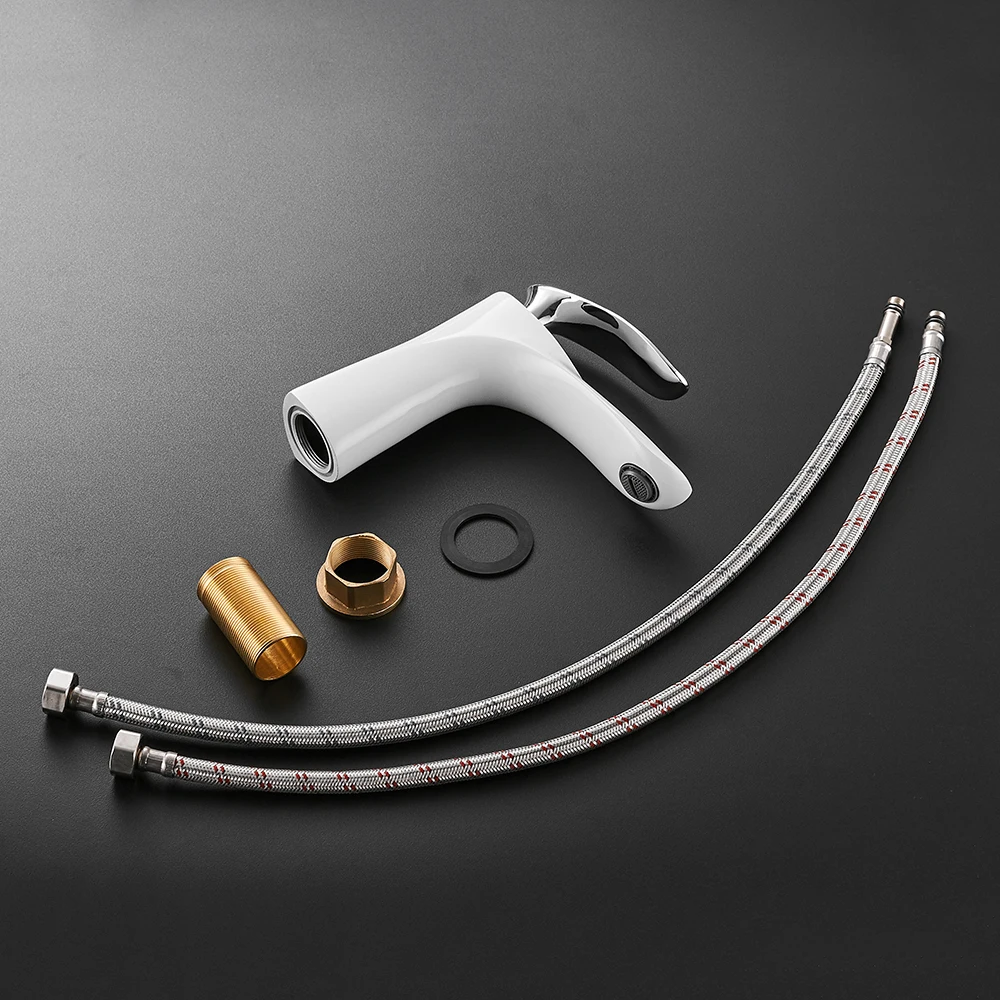 Basin Faucets Elegant Bathroom Faucet Hot and Cold