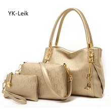 Европейский и американский известный бренд дизайнерские женские сумки 3 шт./компл. женские сумки на плечо сумка-мессенджер