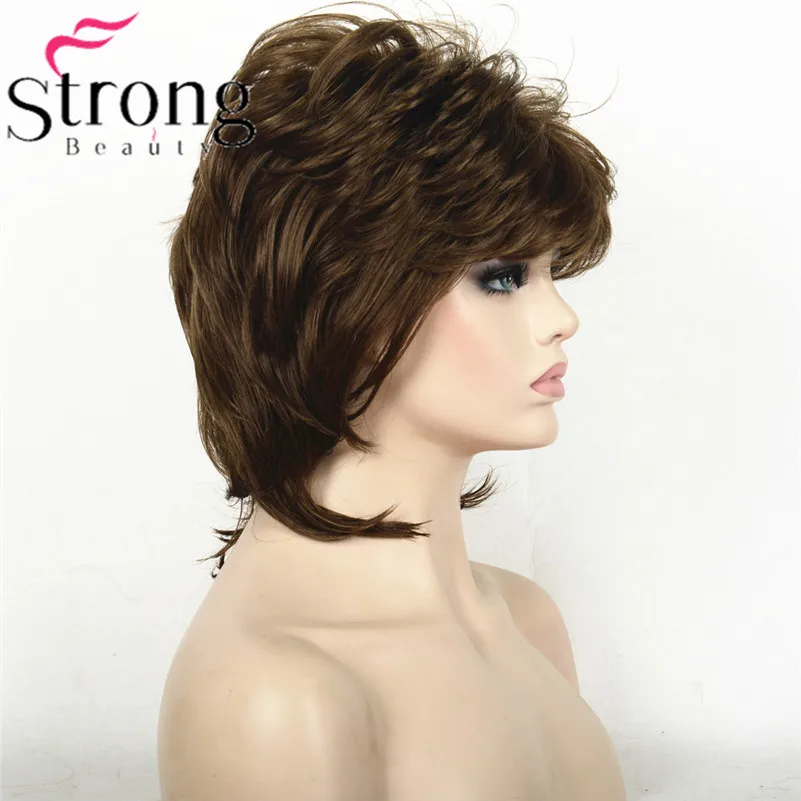 L-1943A #10 Medium ash brown short wig (4)