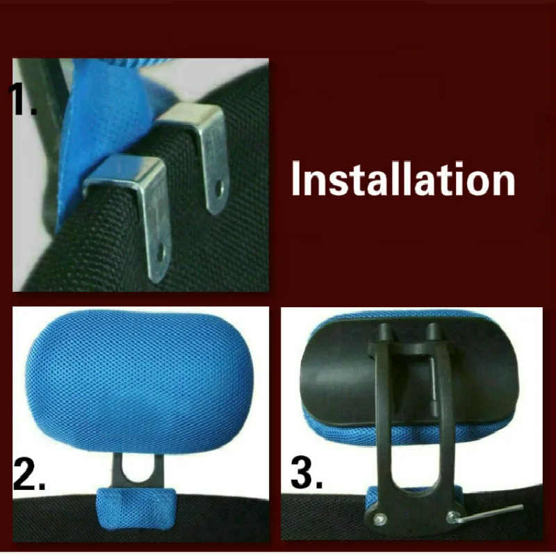 Adjustable Headrest Office Computer Swivel Lifting Chair Neck Protection Pillow Office Chair Accessories Free Installation