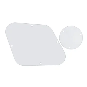 

NEW Transparent Guitar Cavity Switch Cover Scratch Plate 1Ply for LP Style Guitar Accessories