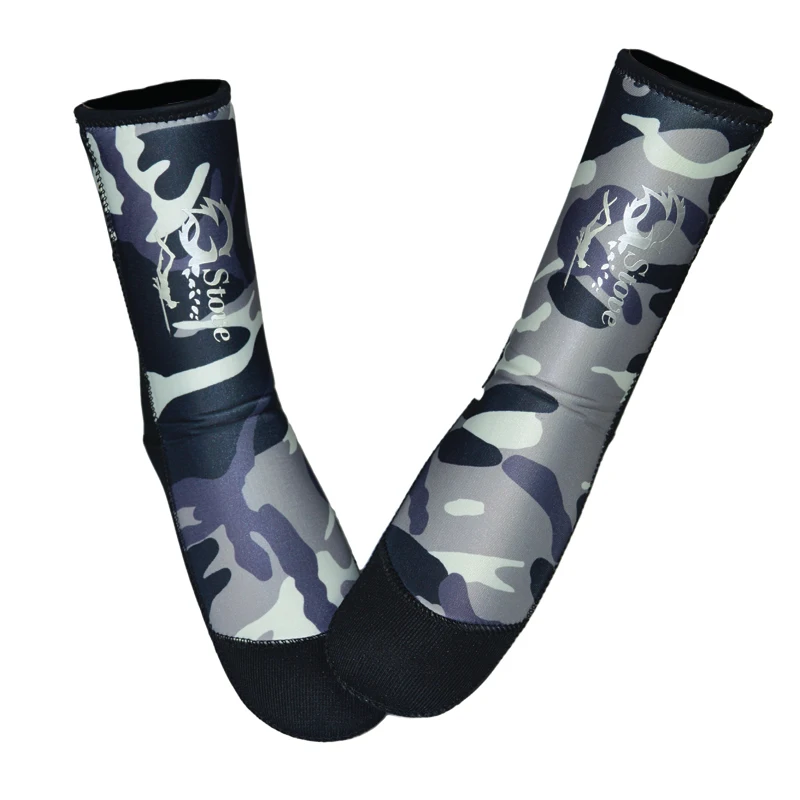 

Camouflage Neoprene Diving Socks 7mm for Underwater Hunting Scuba Diving Waterproof Keep Warm Spearfishing Wetsuit Gear Layatone