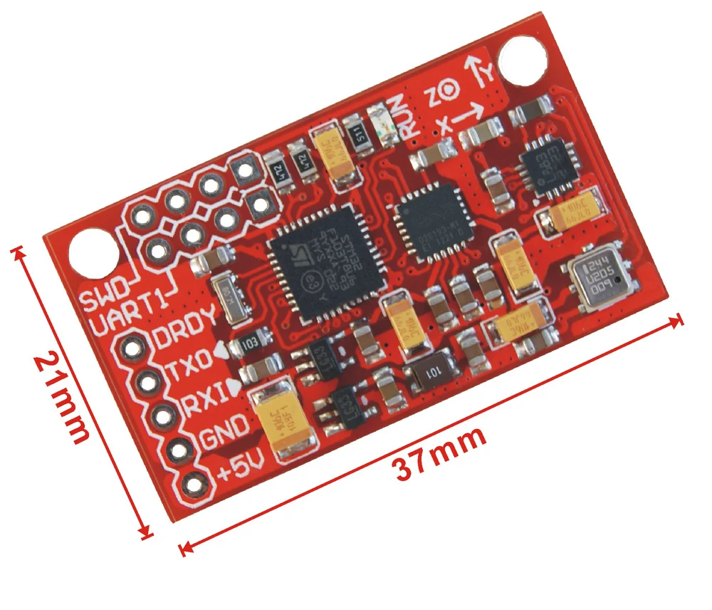 

AHRS 10DOF MPU6050 attitude sensor module HMC5883 BMP180 IMU attitude instrument