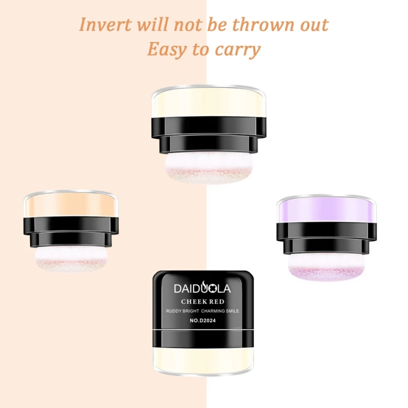 2019 New Oil Control Skin Care Loose Power Face Concealer Air Cushion Shrink Pore Makeup Long-lasting Setting Power
