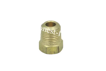 

Lead Free Brass Pipe Hex Head Plug Fittings 1/8" Male NPT Air Fuel Water