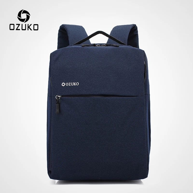 

OZUKO 2019 New Men Laptop Backpack Male Water Repellent Backpacks Student Schoolbag For Teenagers Travel Mochila Women Rucksack