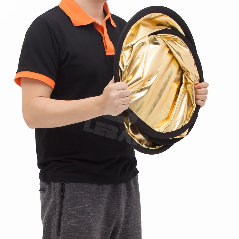 Godox 90x120cm Portable Collapsible Oval Photography Reflector for Studio 2in1