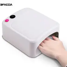 Bfaccia 36 Вт УФ лампа для ногтей сушилка лампа для ногтей маникюрная машина для ногтей УФ-лампа для сушки гель лампа с евро вилкой профессиональный