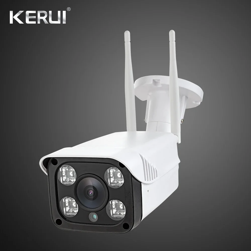 KERUI 1080P HD Водонепроницаемая WiFi ip-камера для наружного наблюдения, камера для безопасности, ночное видение, ICloud хранение, CCTV для домашней сигнализации