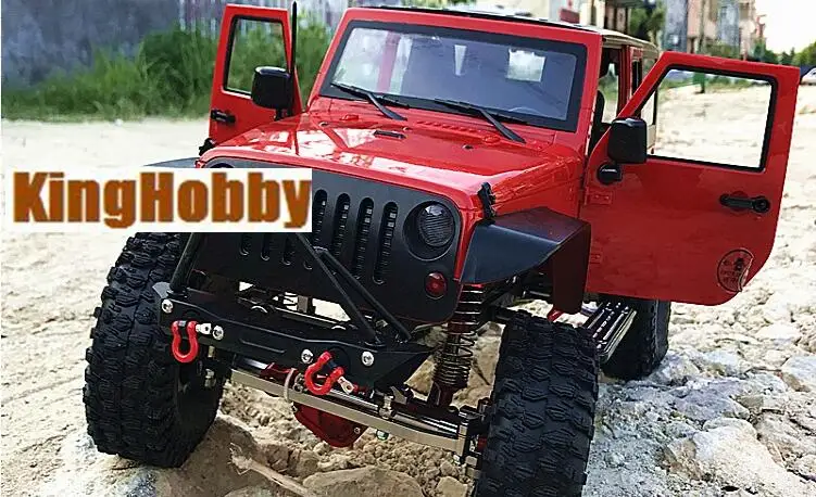 1/10 весы RC Rock crawler Wrangler JK JEEP совместимый осевой SCX10 RCW4D D90 AX90046 90047 90022 90027 HRAXXAS TRX4