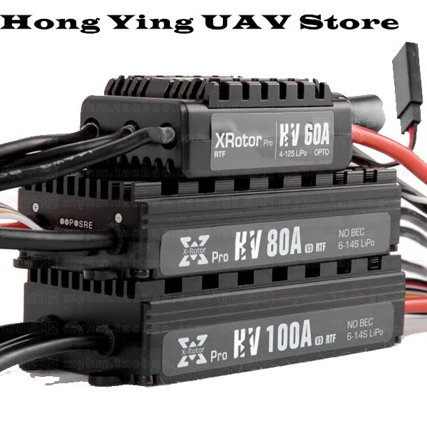 DIY 80A-HV-RTF-V3 ESC For agricultural multi-axis spray drone original hobbywing XRotor pro drone accessories
