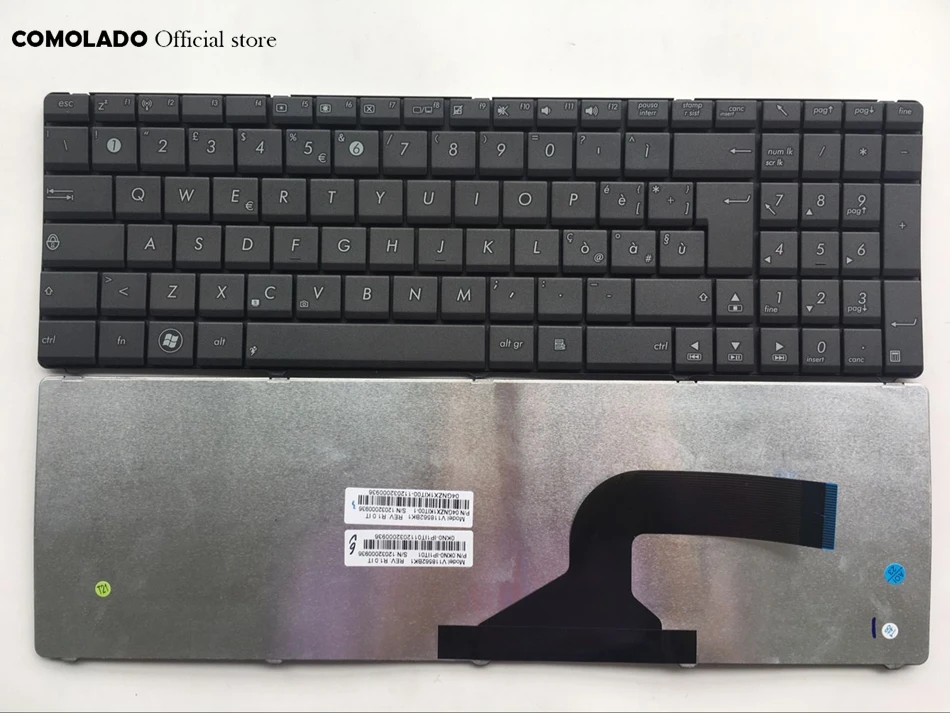 

IT Italian Keyboard FOR ASUS N53 K54C K54L K54LY X54C X54L X54LY K55D K55N N53T Keyboard IT Layout