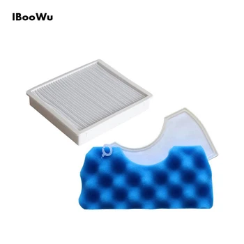 

Hepa Dust Filter + 1 Set Blue Sponge Filters For Samsung DJ63-00672D H11 SC4300 SC4470 VC-B710W Vacuum Cleaner Accessories Parts
