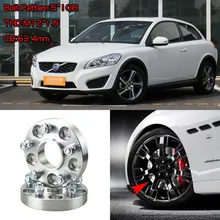 4 шт. " переходники для колесных дисков 5 наконечник 5x4,25"/5x108-12x1.5 заклепки для Volvo C30/C70 2006-2013