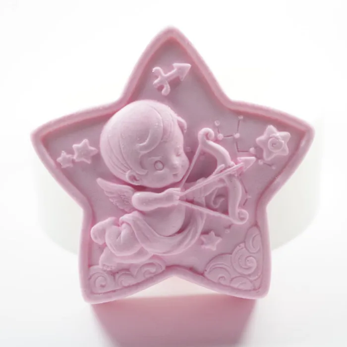 

Sagittarius constellation Mold S488 Craft Art Silicone 3D Soap Mold Craft Molds DIY Handmade Candle Molds