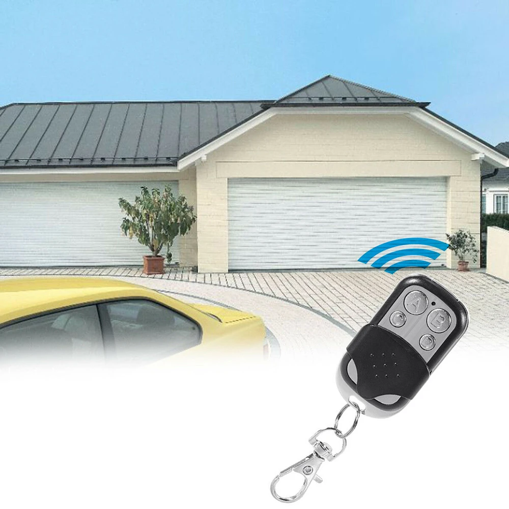 

4 Channel Wireless Remote Control Duplicator Copy Learning Code RF Remote Control Electric Gate Garage 433MHz Door Key Switch