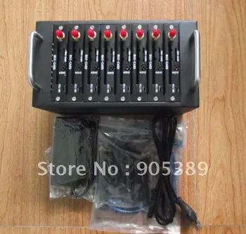 

Manufacture supply 8 port Bulk SMS Modem (Wavecom Q24) SMS&MMS TCP/IP