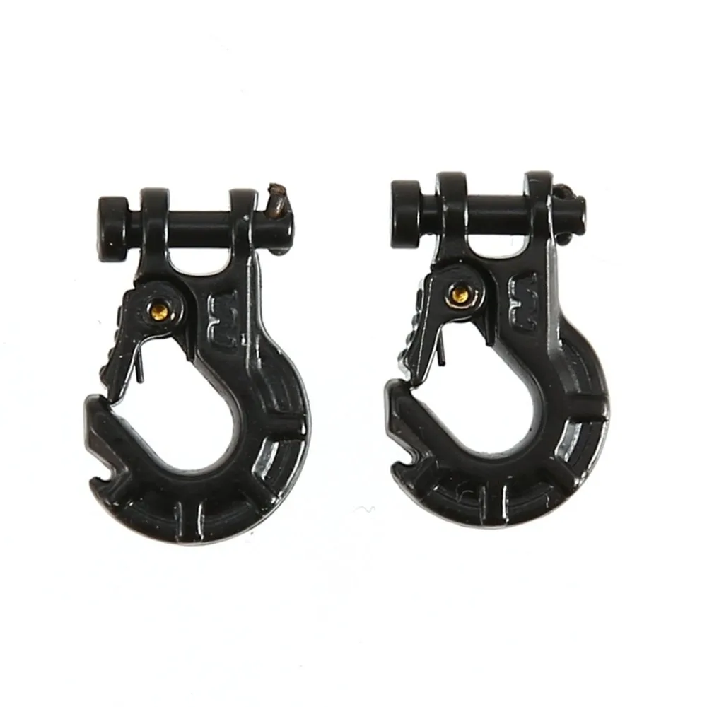 

2pcs Metal Premium Trailer RC Winch Hook for 1/10 RC4WD Warn RC Car Truck Crawler Off-road Spare Part Accessories
