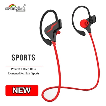 

IPX4 WATERPROOF WIRELESS BLUETOOTH 4.1V. STEREO HEADSET SPORT BLUETOOTH EARPHONE WITH MICROPHONE HIFI EARBUDS FOR SMART PHONES