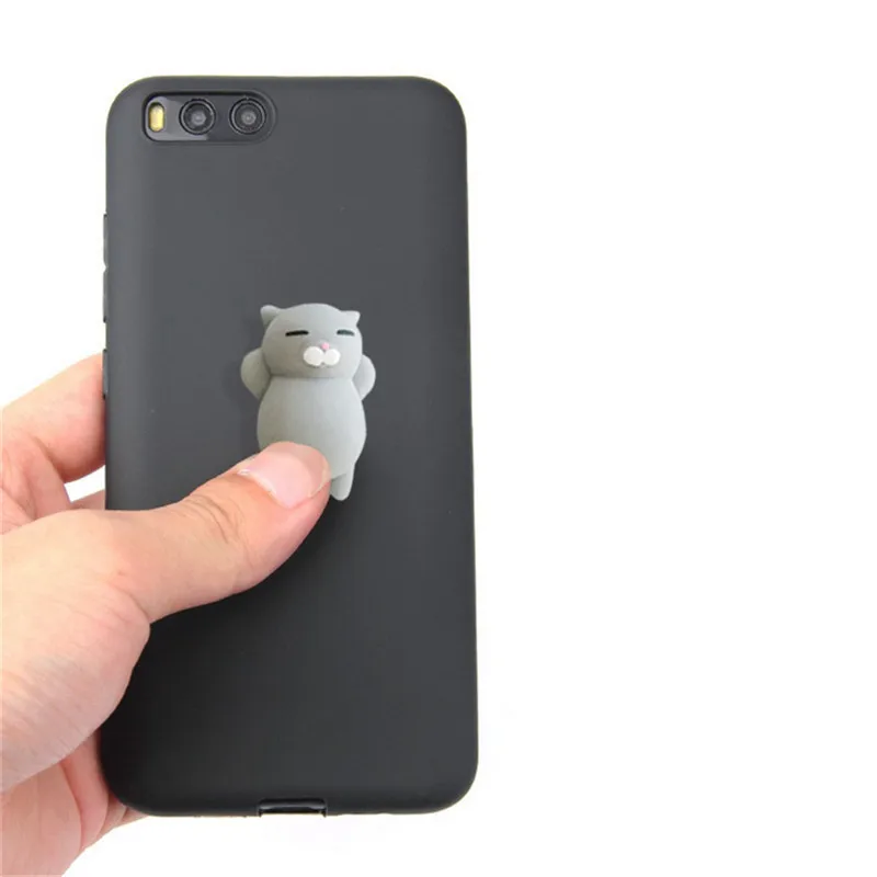 Pinch тыкать Squishy Cat Мягкий силиконовый чехол для Xiaomi mi 4 5 6 5X 5C 5S x Макс Красный 3 S 4A 4X5