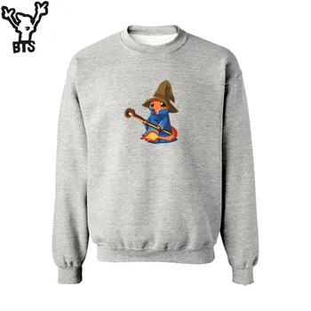 

KPOP Pokemon Go Charmander Wizard Sweatshirt Men Streetwear Design in Anime Pocket Monster Mens Hoodies and Sweatshirts Set 4XL