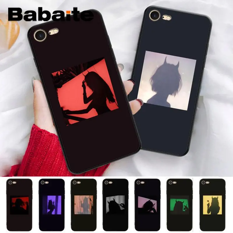

Babaite For iphone 7 XSMAX Case Devil woman High Quality Luxury Phone Case for iPhone X 8 7 6 6S Plus X 5 5S SE XR XS XSMAX