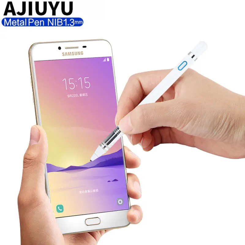 

Pen Active Stylus Capacitive Touch Screen For Samsung Galaxy Note8 Note 5 4 3 6 7 8 Note4 Edge II Note5 N9500 Mobile phone Case