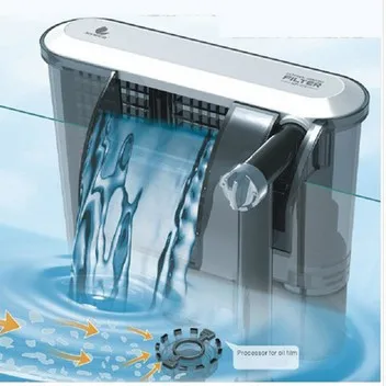 

AQUARIUM Accessories XP-09/XP09 Waterfall Aquarium Filter Tank External Wall-mountable Oil Film Processing Aquarium Air Pump