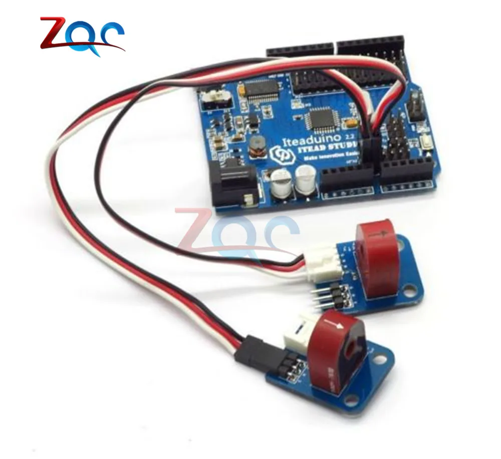 Амперметр переменного тока 5A плата модуля датчика электроэнергии для Arduino