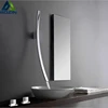 Rozin Wall Mounted 70cm Spout Waterfall Basin Faucet Single Handle Chrome Bathroom Mixer Tap Concealed Basin Sink Torneira ► Photo 1/6