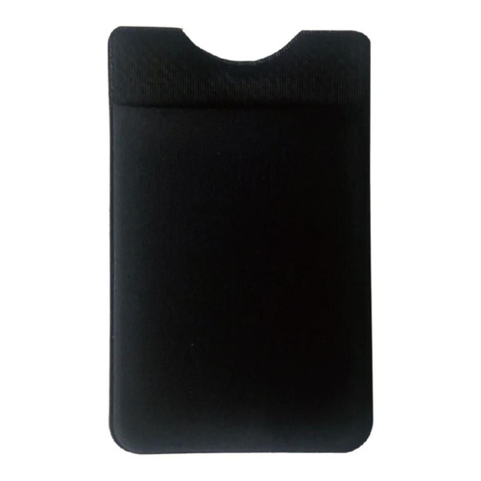 2019 Fashion Elastic Lycra Adhesive Cell Phone ID Credit Card Holder Women Sticker Pocket Wallet Case #D | Багаж и сумки
