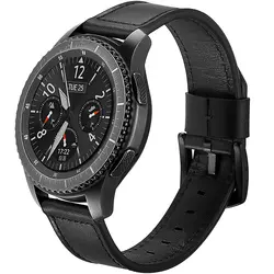 Из натуральной кожи samsung Шестерни S3 Часы Браслет ремешок 22 мм Ножи хвост дизайн часы ремешок для Шестерни S3 Frontier/ классический