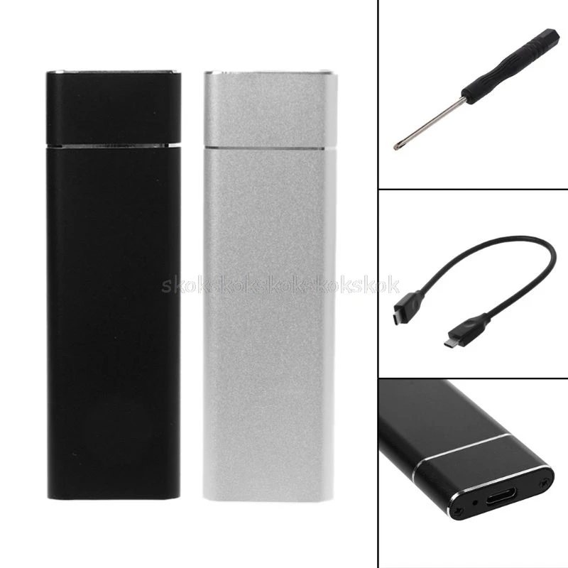 

Type C to USB 3.1 to M.2 NGFF SSD Mobile Hard Disk Box Adapter Card External Enclosure Case for m2 SATA SSD USB 3.1 A11 19