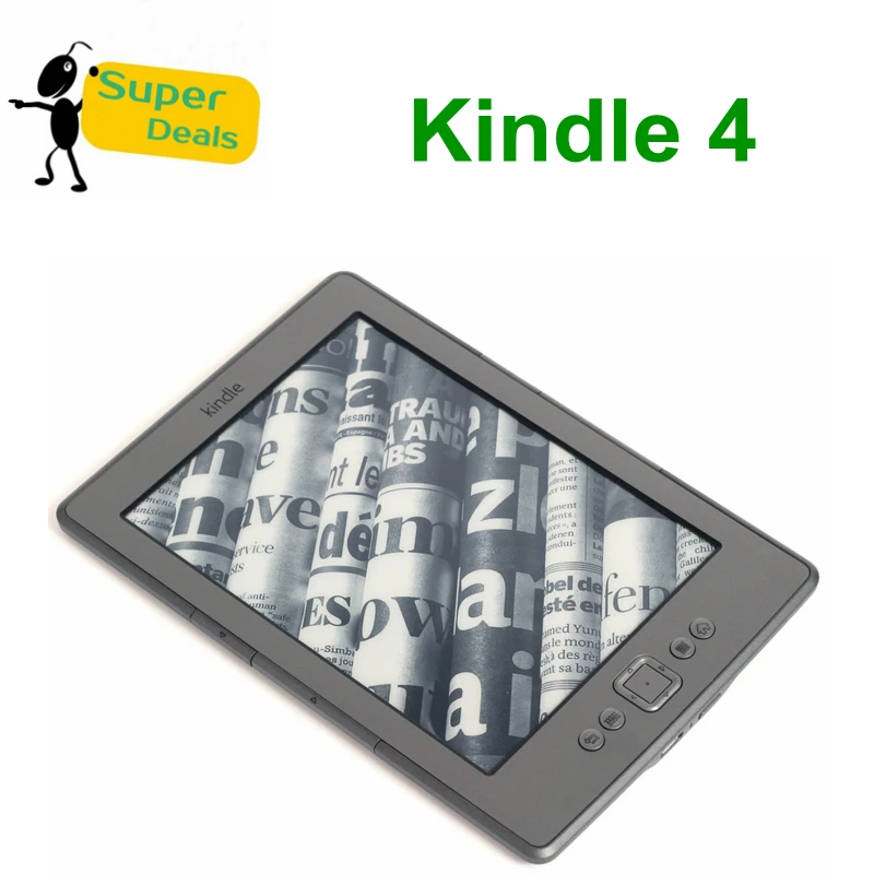 Promotion !!! Kindle 4 6&quot 2GB WiFi PDF TXT Eink Ebook Reader 6 inch E-ink E-book Ereader No TAX By Singapore Post In Stock |