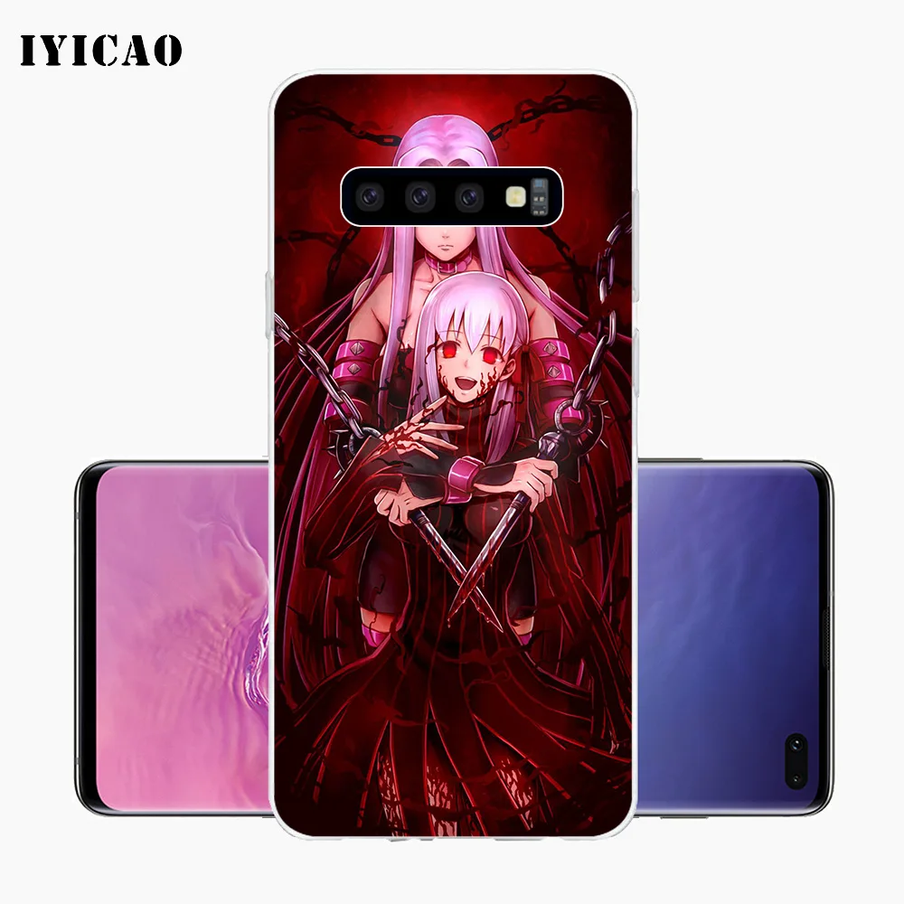 Мягкий силиконовый чехол IYICAO для Samsung Galaxy S10e S10 S9 S8 Plus S7 Edge TPU|Чехлы-накладки| |