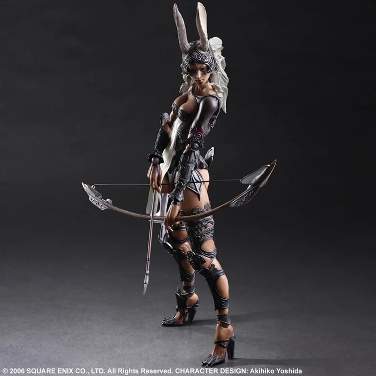 

1/7 scale figure doll FINAL FANTASY XII Fran 10" action figure doll Collectible figure Plastic model toys