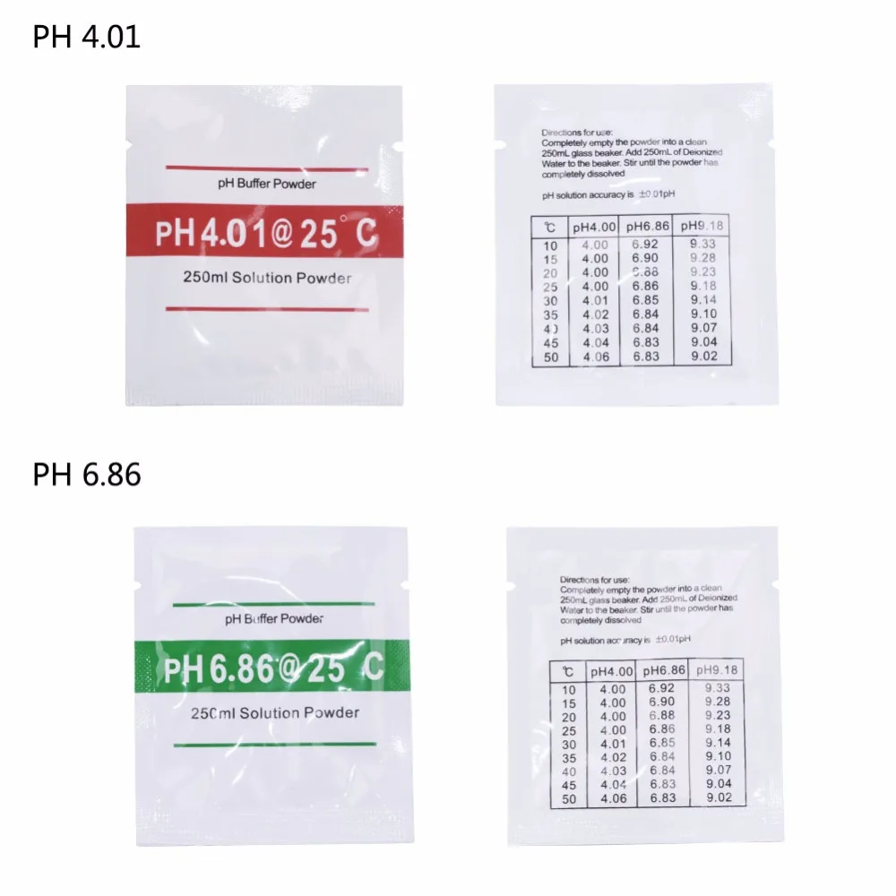 12-Pack PH Buffer Powder for PH Test Meter Measure Calibration Point 4.00 6.86 9.18 12-Pack PH Buffer Powder for PH Test Meter Measure Calibration Point 4.00 6.86 9.18