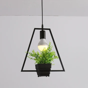 

DD001 Creative Wrought Iron Wheel Retro Chandelier Decorative Birdcage Clothing Coffee Shop Restaurant Plant Chandelier