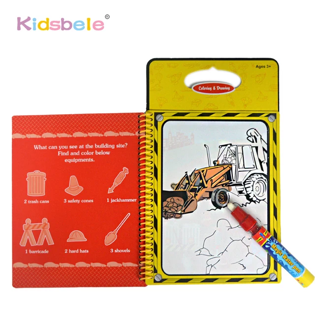 Drawing Toys Magic Water Coloring Book For Kids Painting Learning Education Aquadoodle Pen Board Juguetes