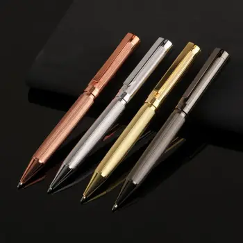 

Luxury Metal Twist Ballpoint Pen Business Signature Rollerball Business Office Supplies Stationery Writing Gift